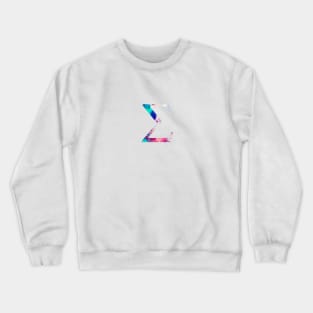 Rainbow Marble Sigma Crewneck Sweatshirt